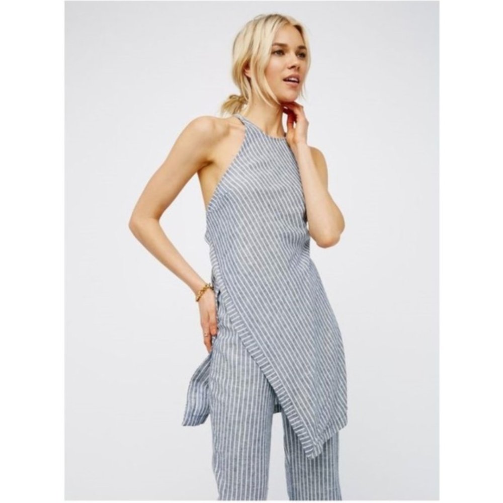 FREE PEOPLE Elliot Striped Co-Ord Tunic Size 2